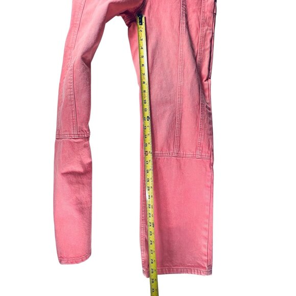 BDG Urban Outfitters High Rise Carpenter Jeans Pants Pink Denim 26 Womens - Picture 15 of 16